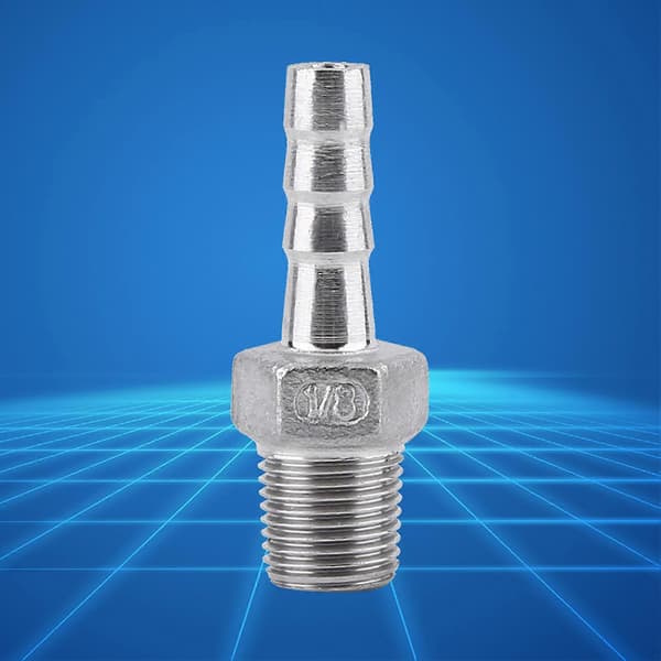 BSP han gevind rørfitting Barb slangehale konnektor (1/8\"x6mm)
