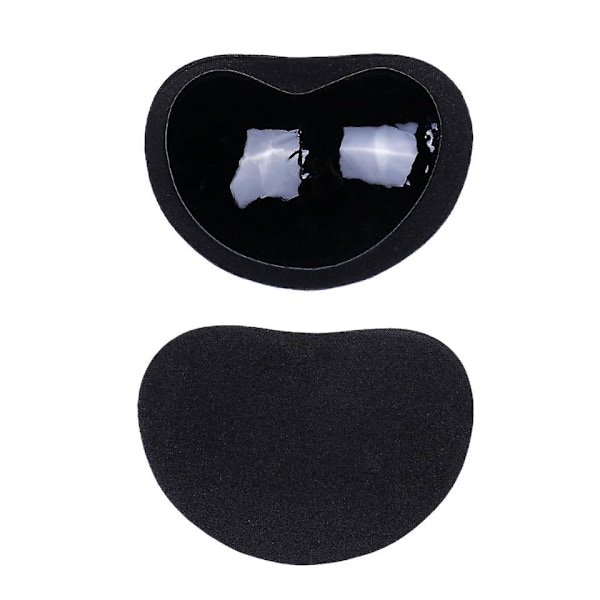3 par silikon gel bh bröstförstärkare push up pads kyckling bikini filéer insatser två svarta en hud