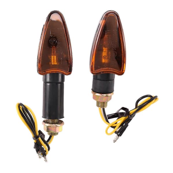 Universal 12V Motorcykel Blinklys Indikator Lys Foran Bag Blinkende Halogen Lys Blink