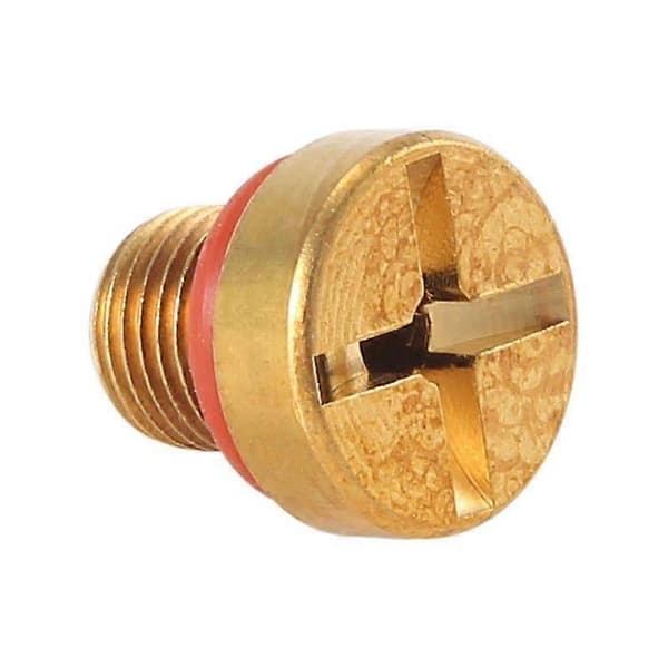 17111712788 Kylare Överströmningsbehållare Avluftningsskruv Guld för E36 E39 E46 Etc.