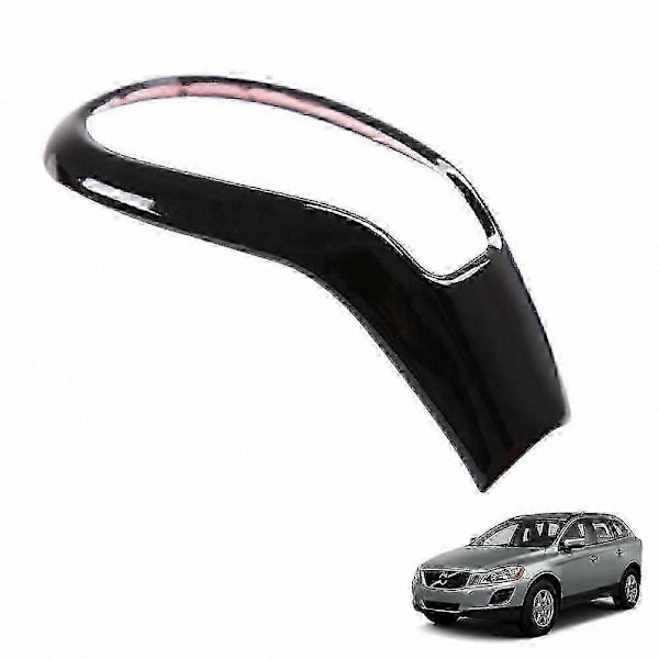 Sort, blank gearknopdæksel til XC60 V40 S60 S80 2013-2018