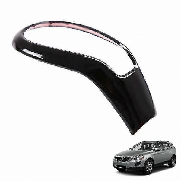 Svart, blank girspakknotdeksel for XC60 V40 S60 S80 2013-2018