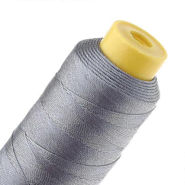 280 meter 210D møbeltapetsering nylon sytråd spole DIY 9-lags grå