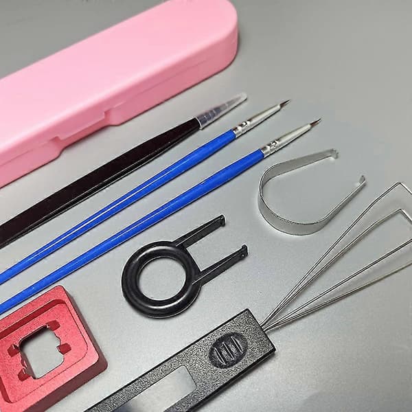 Tangentbords Smörjpenna Switch Dragare Smörjstation Keycap Dragare Switch Stamhållare