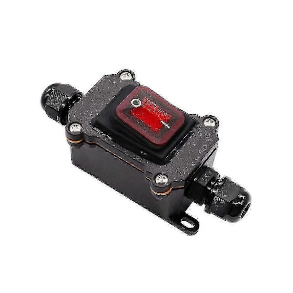 IP67 Vandtæt Inline Switch 12V DC 20A Høj Strøm Vandtæt Switch