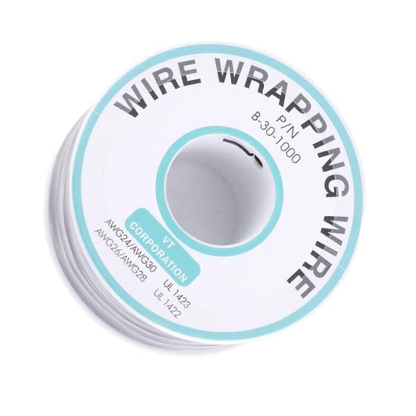Wire Wrapping Single Core Strand Kabel 30AWG 250m Svart