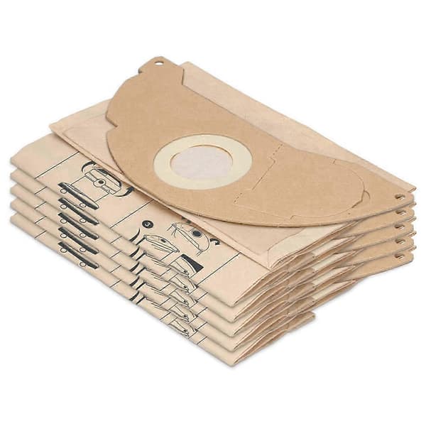 20-pack dammsugarpåsar kompatibla för WD2, MV2, ersätter 6.904-322.0.
