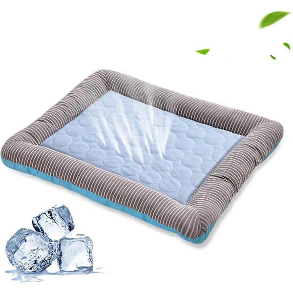 Cooling Bed For Dogs Cats Cooling Mat For Summer Sleeping,blue