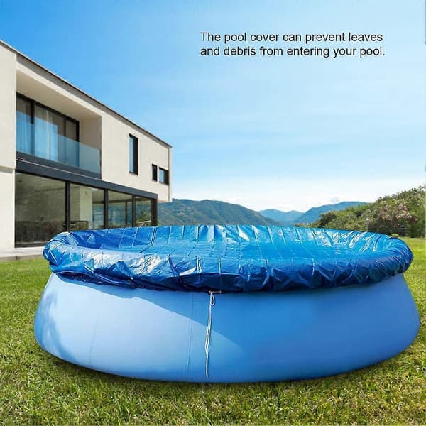 PE Vandtæt Rundt Pool Cover - 210cm Diameter