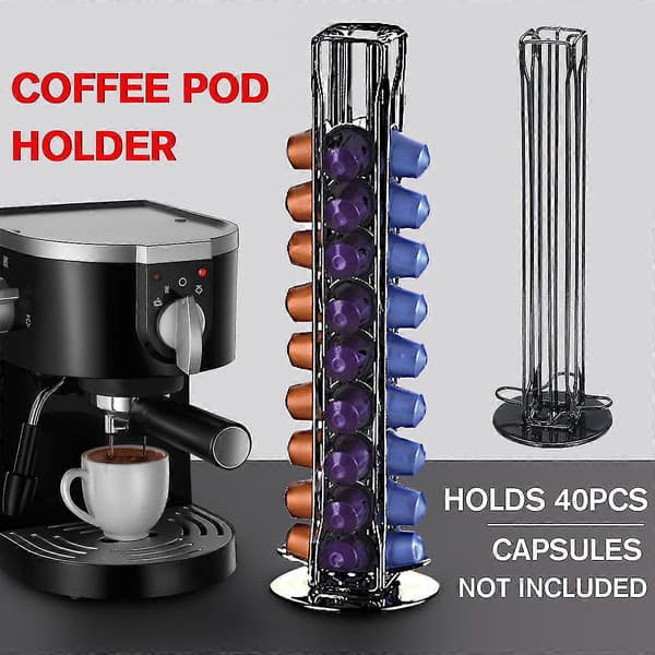 360-graders roterende Pod H 40 S Tårn D Stativ til Nespresso