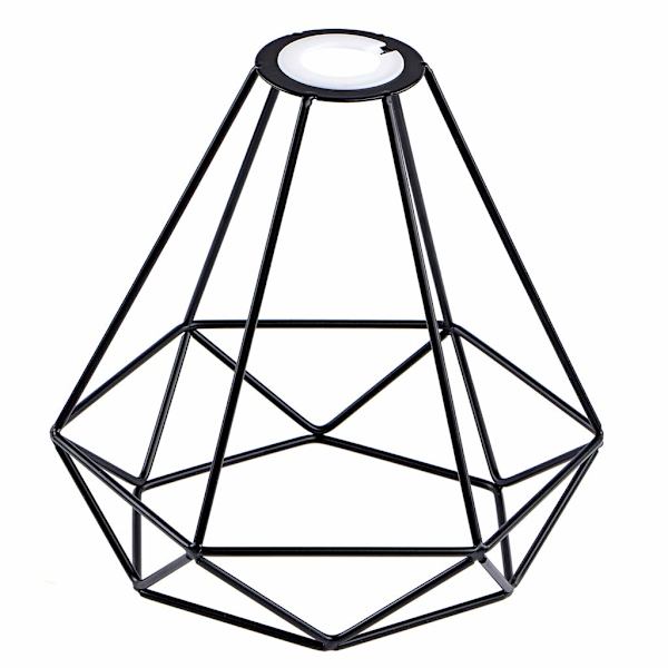 Lampe skærm loft, metal lampe skærme, ledning lys skygge sort, til køkken, spisestue, soveværelse, entre