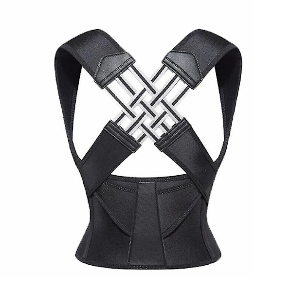 2024 Posture Corrector Shoulder Support Belt Body Brace Bad Back Lumbar Women Men New-