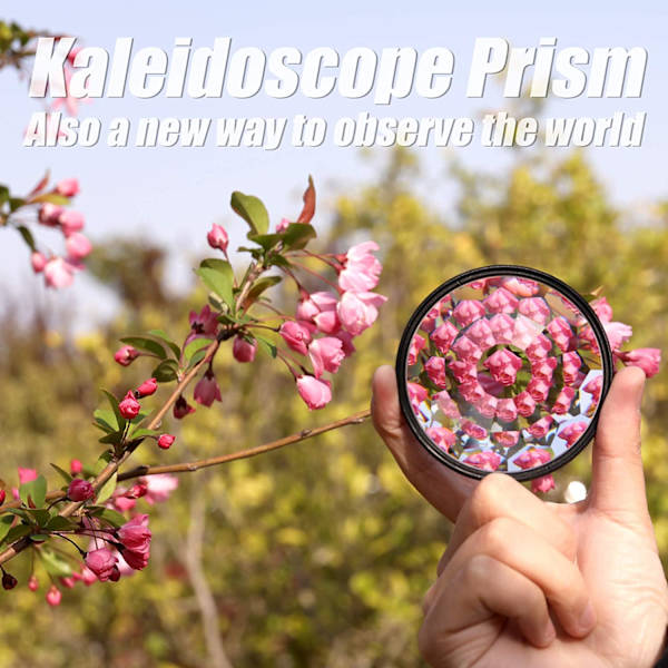 77mm Kaleidoskooppi Prisma Kameran Lasisuodatin