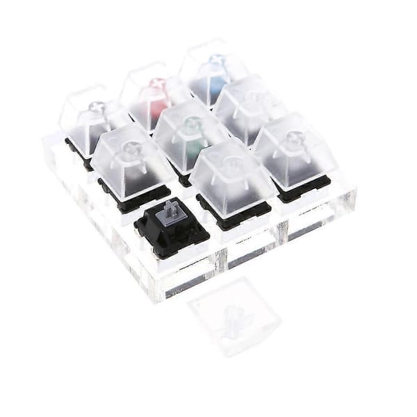 Switch Test Værktøj Keycaps 9 Switches Test Til Cherry Mx Mekanisk Tastatur