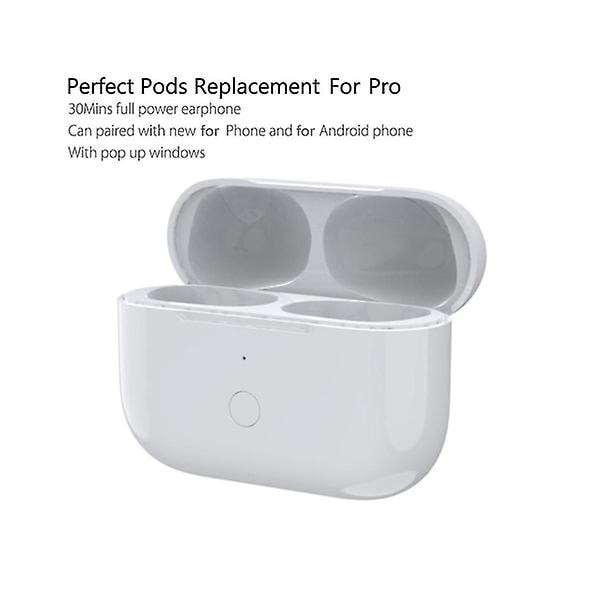 For Airpod Pro Vaihto Langaton Latauskotelo Kotelo 660 Mah Kotelo Tukee Langatonta Latausta (FMY) Valkoinen