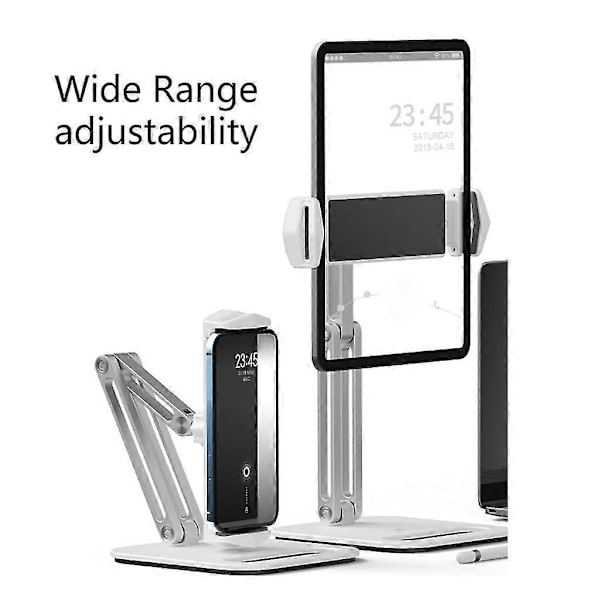 Universal Tablet Telefon Foldbart Stativ Justerbar Aluminium Laptop Holder