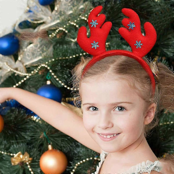 Søtt Julehodebånd Dekorasjon, Juleelement For Julebord style 3