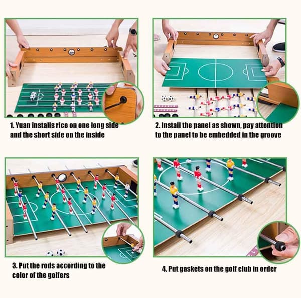 Bordfotboll, Mini Foosball Bordfotboll Bordsspel