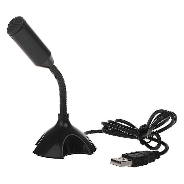USB Mikrofon Studio Tale Chat Sang Ktv Mikrofon Med Holder For PC Laptop Mikrofon
