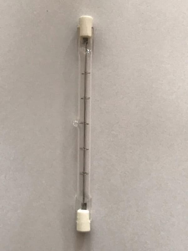 2 stk. 300W Dæmpbar R7s Lineær Halogenpære Sikkerhedslyskaster 118mm..
