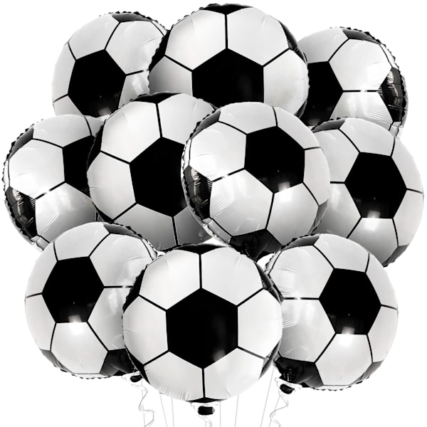 10 stk Fotballballonger 18 Tommer VM-dekorasjoner 10pcs