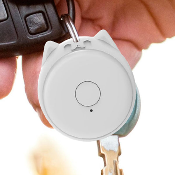 Personliga enheter, Smart GPS-tracker - Trådlös Smart Pet Tracker | Anti-förlorad platsspårare, liten GPS-enhet, objektdetektor (vit)