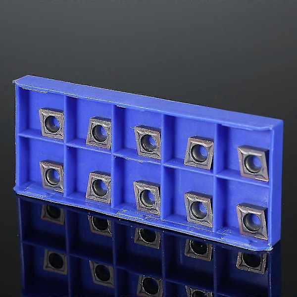 10 st/låda Carbide Inserts Svarv Cnc Blades Fräsverktyg