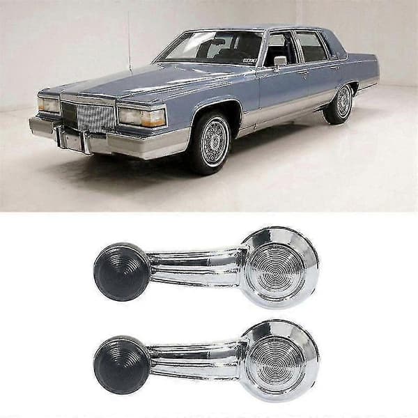 Til Chevy Olds Buick Klassisk Bil Indvendig Dør Vindueshåndsving 1 Par