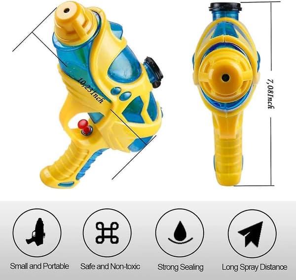 Super Soaker Vannpistol, kraftig vannpistol for barn