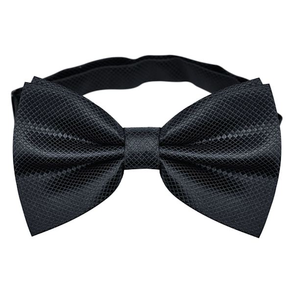 Herr Solid Färg Rosett slips Polyester Förbundna Bröllop Rosett slips