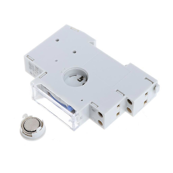 AC 220V 15 Minuter Mekanisk Timer Switch 24 Timmar Programmerbar Din-skena