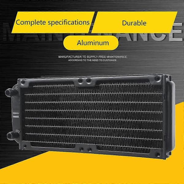 PC Vatten Värmeväxlare Dator Aluminium Kylfläns Radiator För Dator