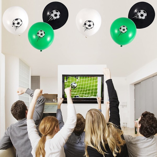 24 stk. fodboldballoner, 12 tommer til VM-fest