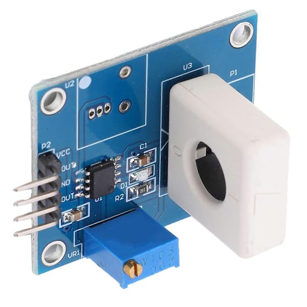 Hallstrøm Deteksjon Sensor Modul 35A Kortslutning Overstrømsbeskyttelse Detektor - DC 5V WCS1800