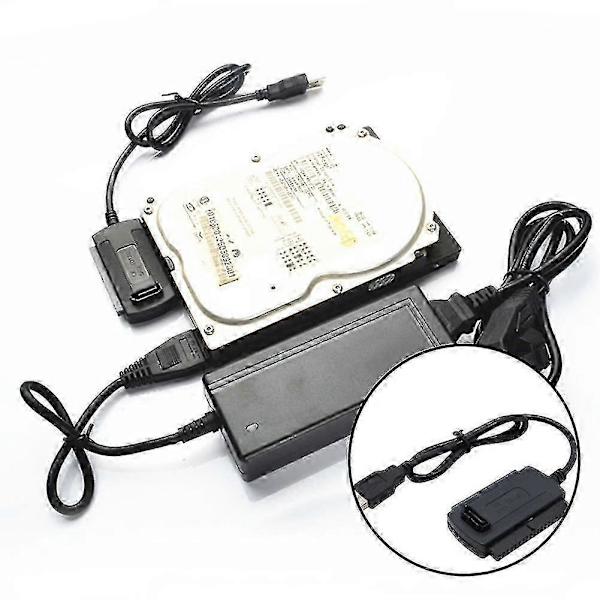 USB til IDE 2.0 Adapter Konverteringskabel For 2.5 3.5 SATA J9K Disk