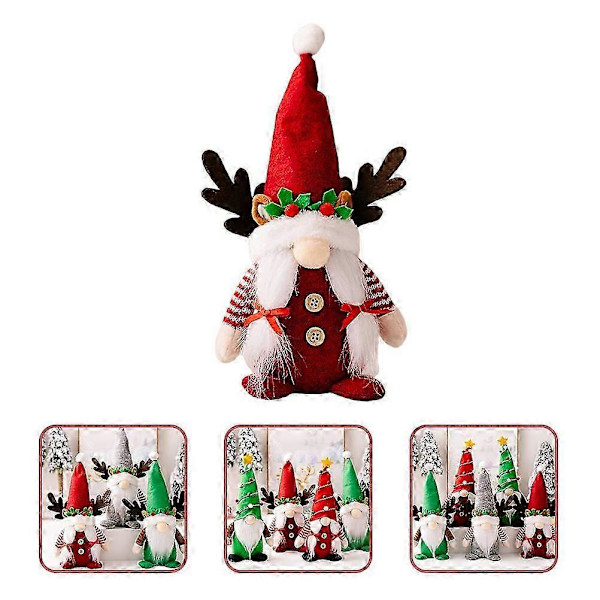 Jul Tomte Prydnad Skrivbordsdekor Tomtar Dockor Jul Tomte Ornament
