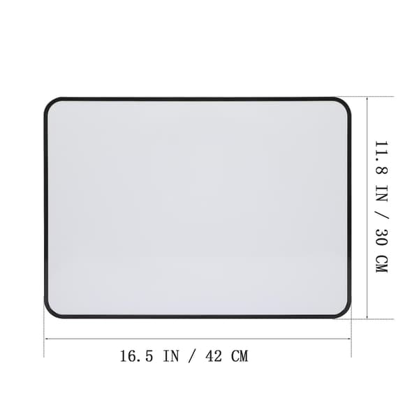 1 Set torr magnetisk whiteboard A3 magnetisk whiteboard för kylskåp