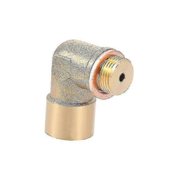 90 Graders Vinklet Lambda O2 Ilt Sensor Forlænger Spacer Til Decat Hydrogen Messing M18x1.5