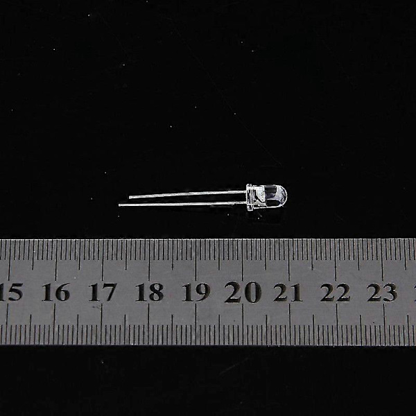 10 stk. 5 mm IR LED infrarød lysdiode.
