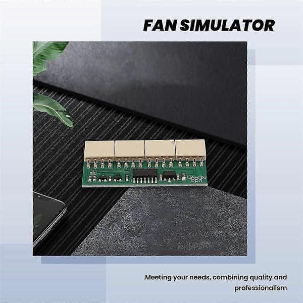 4-pinners Plug & Play Viftesimulator Emulator for Antminer Alle Miner S19 S19pro D9 D7 L7 KA3 S19jpro Minere