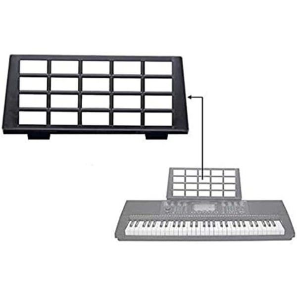 Keyboard Musik Noder Stativ Ark Musikinstrument Dele Bærbar Holdbar Holder Velegnet