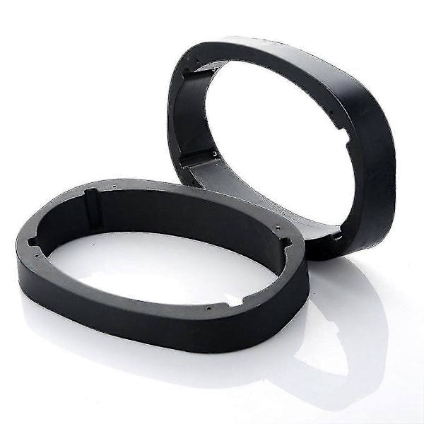 Bilhøjttaler Spacer Adapter 6x9 tommer Universal Eftermontering Sort 2 stk Inkluderet