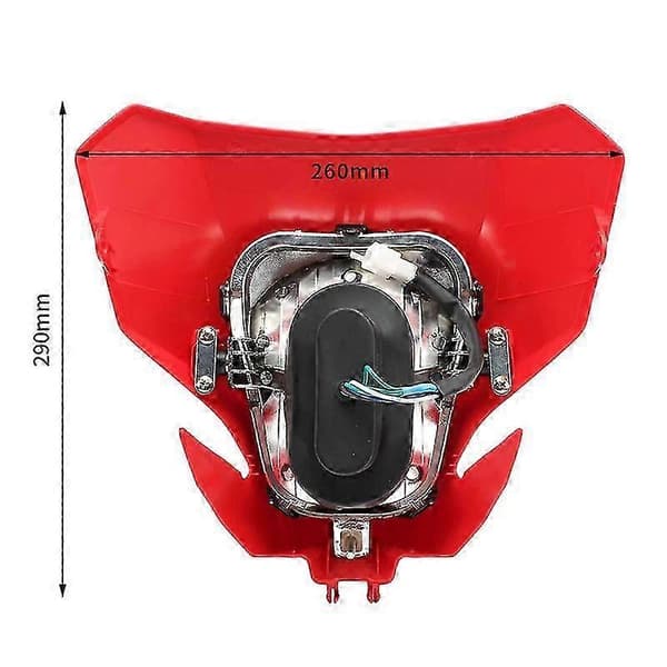 Ninja frontlykt Offroad motorsykkel frontlykt Crf450l Crf450xr Samurai frontlykt