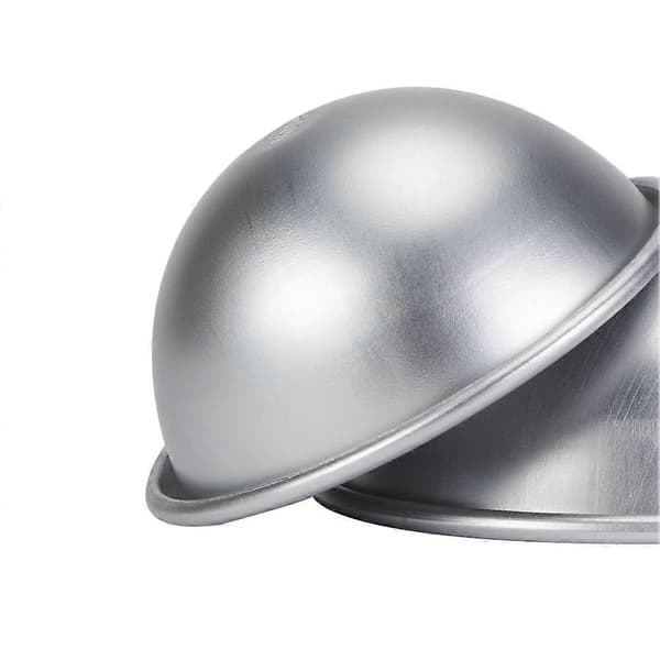 Halvkule Kakeform Aluminium Halvkule 8cm - Bakeform for Bikini Kake, Dessert, Pudding