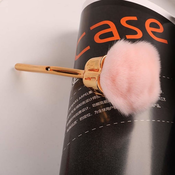 Nail Art Dust Brush Manikyr Rose Head Design Myke børster Blush Powder Brush Manikyrverktøy