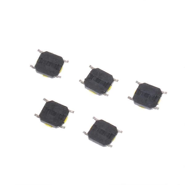 100 stk. 4x4x0,7 mm 4-pinners Smd Micro Momentary Trykknapp Taktbryter
