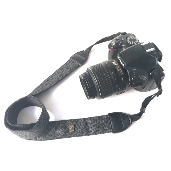 Kameraskulderhalsbelte, myke kamerastropper med vintage print for DSLR/SLR/Nikon/Canon/Sony/Lumix/Fujifilm/Rico/Samsung/Pentax/Olympus etc.
