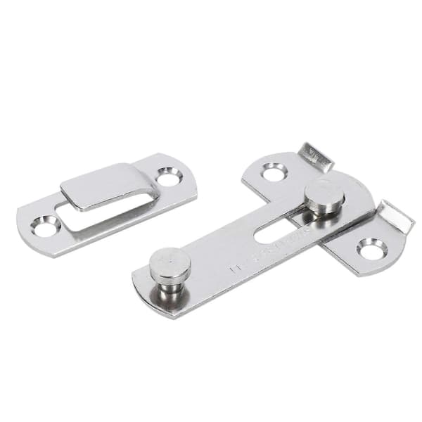 3x Hasp Lås Metal Hasp Lås Lås Skydedør Lås Til Vindueskab Montering