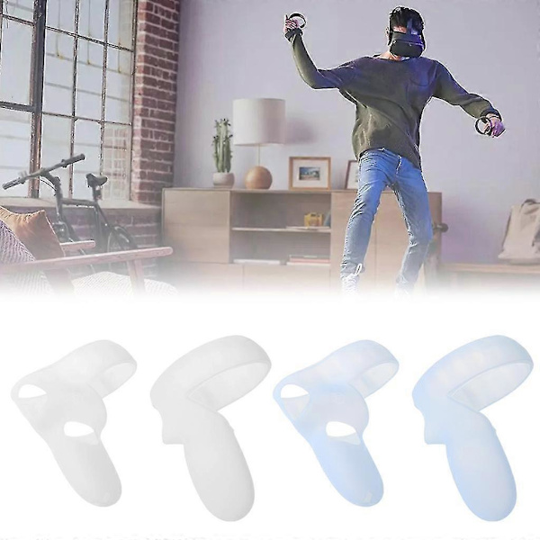 Silikonfodral Kontrollergrepp Skyddskåpa För Oculus Quest 2 Kontroller