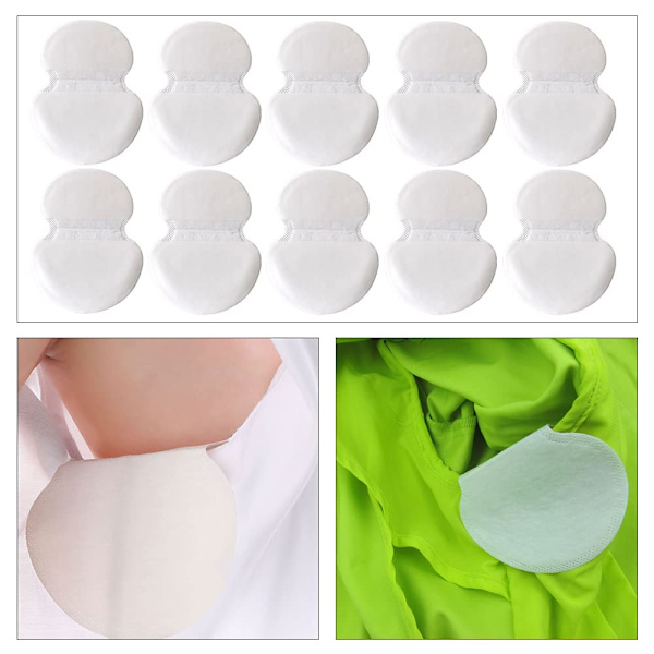 20 st/10 pack engångssvettlappar under armhålan antiperspiration